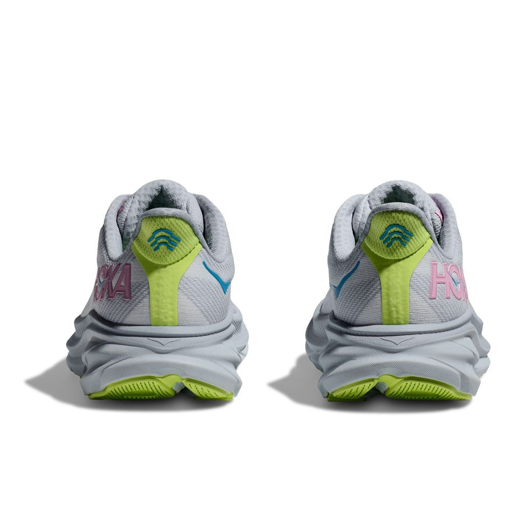 Hoka Clifton 9 Running Shoe - Women's - Evening Sky/Coral/Frost/Rose Gold/Sunlit Ocean/Lilac Mist/Gull/Sea Ice/Oak/Alabaster 