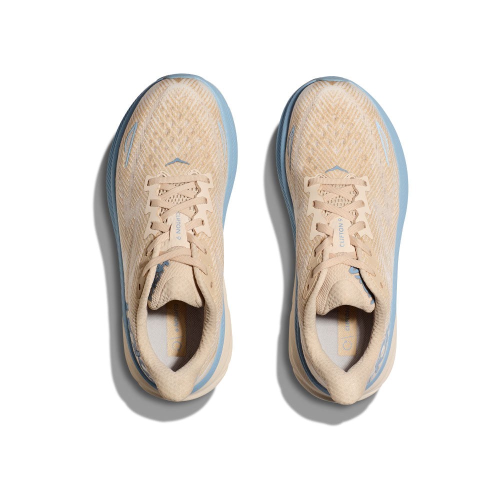 Hoka Clifton 9 Running Shoe - Women's - Evening Sky/Coral/Frost/Rose Gold/Sunlit Ocean/Lilac Mist/Gull/Sea Ice/Oak/Alabaster 