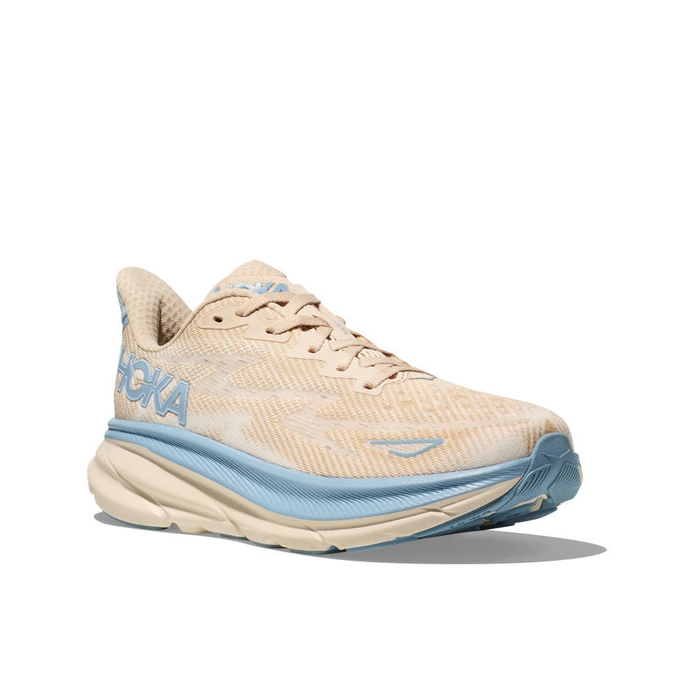 Hoka Clifton 9 Running Shoe - Women's - Evening Sky/Coral/Frost/Rose Gold/Sunlit Ocean/Lilac Mist/Gull/Sea Ice/Oak/Alabaster 