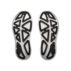Hoka Clifton Pro Running Shoe ¨C Men's - Black/Cosmic Grey/Cosmic Gray/Black/Cosmic Grey/Black/Varsity Navy/Soft Covalt - 4