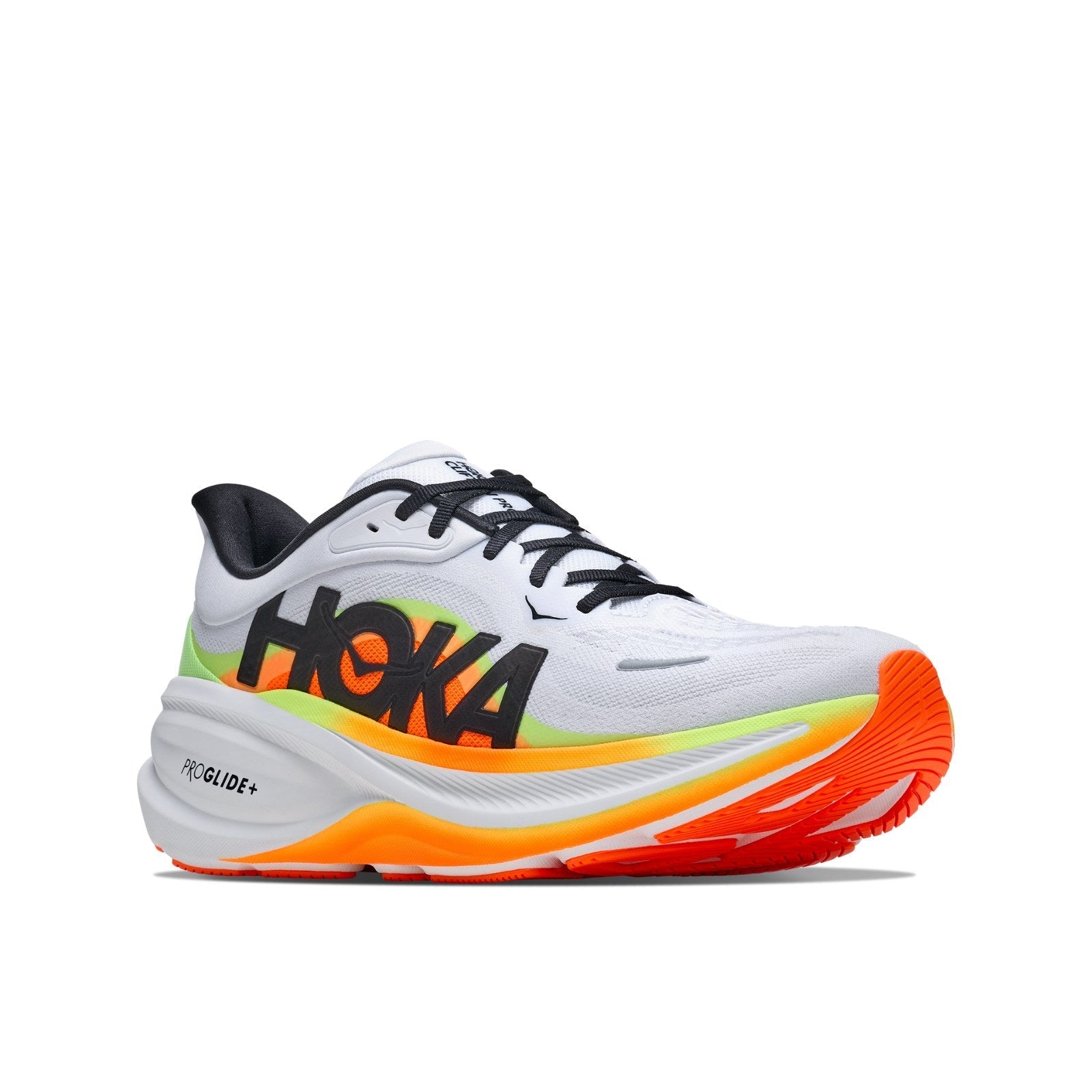 Hoka Clifton Pro Running Shoe ¨C Men's - Black/Cosmic Grey/Cosmic Gray/Black/Cosmic Grey/Black/Varsity Navy/Soft Covalt - 13