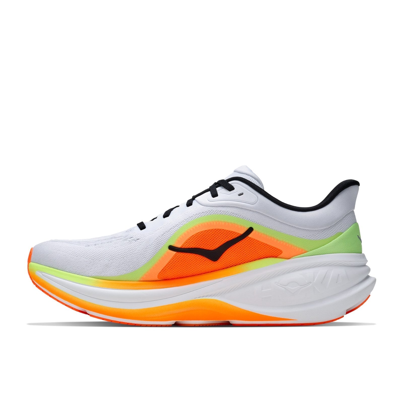 Hoka Clifton Pro Running Shoe ¨C Men's - Black/Cosmic Grey/Cosmic Gray/Black/Cosmic Grey/Black/Varsity Navy/Soft Covalt - 9
