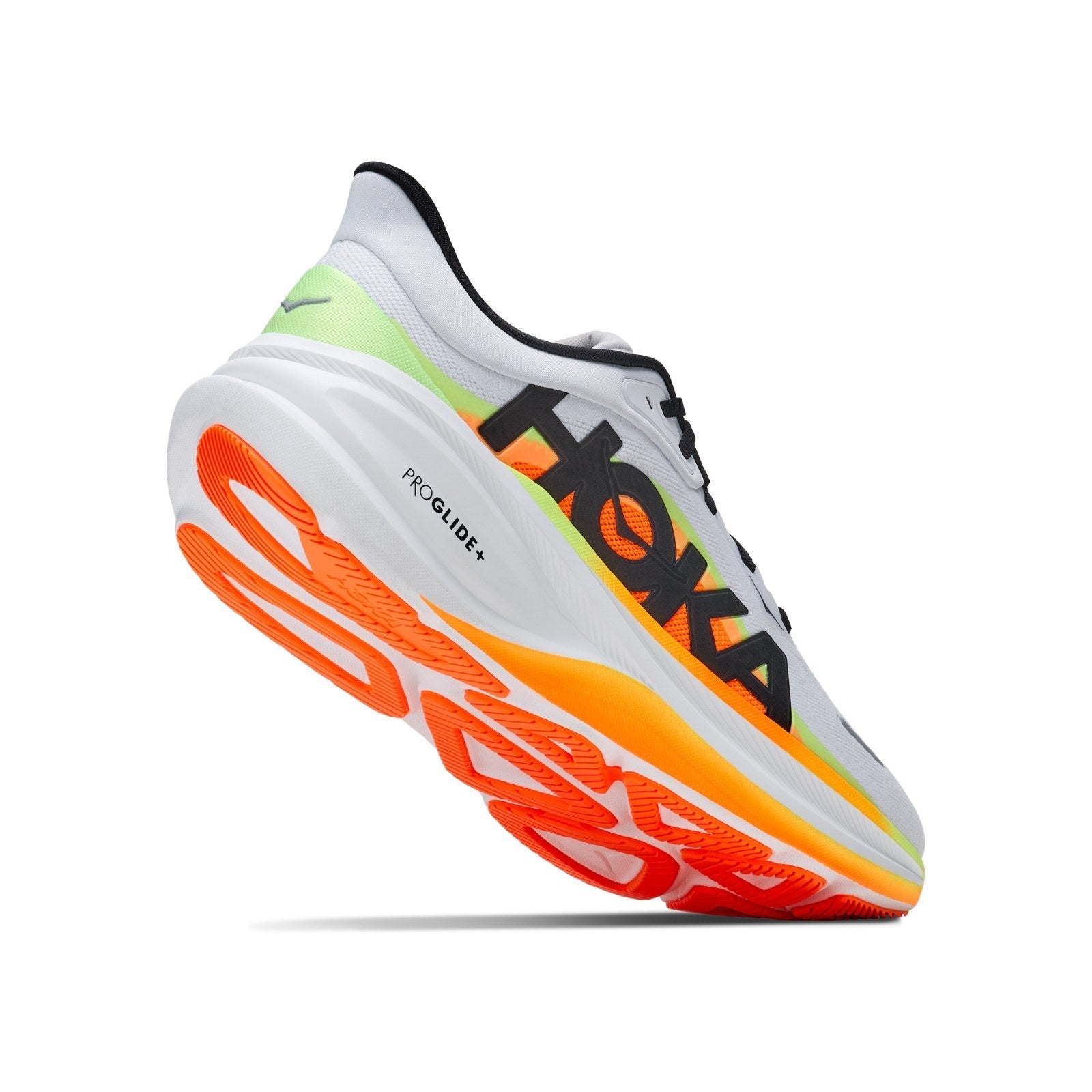Hoka Clifton Pro Running Shoe ¨C Men's - Black/Cosmic Grey/Cosmic Gray/Black/Cosmic Grey/Black/Varsity Navy/Soft Covalt - 14