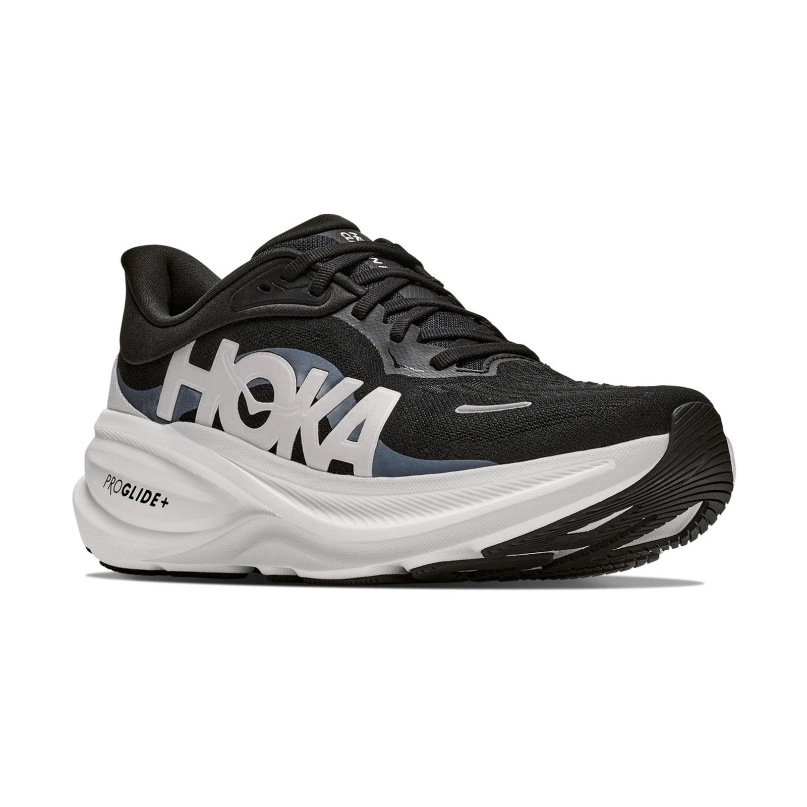 Hoka Clifton Pro Running Shoe ¨C Women's - Black/Cosmic Grey/Cosmic Grey/Neon Yuzu - 6