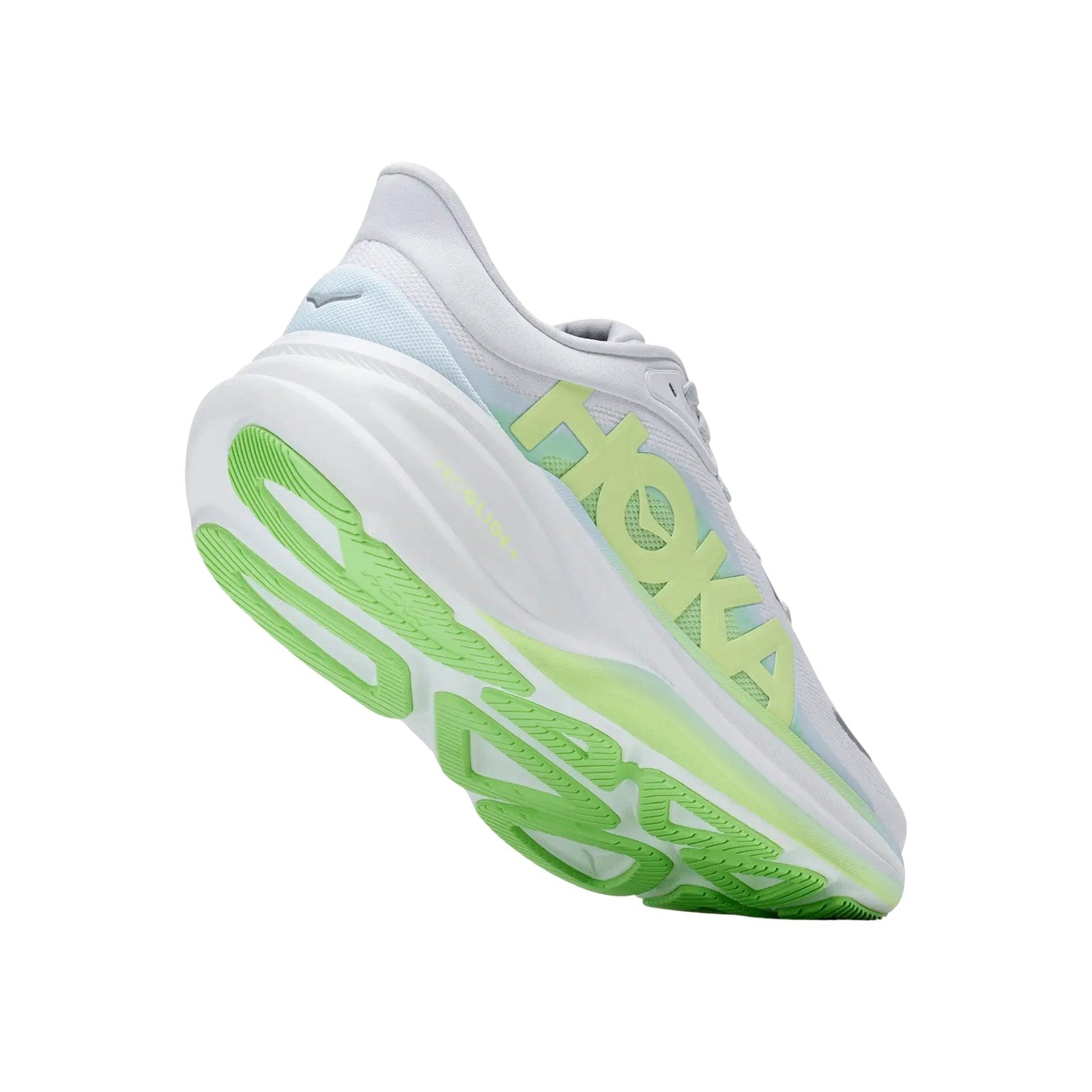 Hoka Clifton Pro Running Shoe ¨C Women's - Black/Cosmic Grey/Cosmic Grey/Neon Yuzu - 11