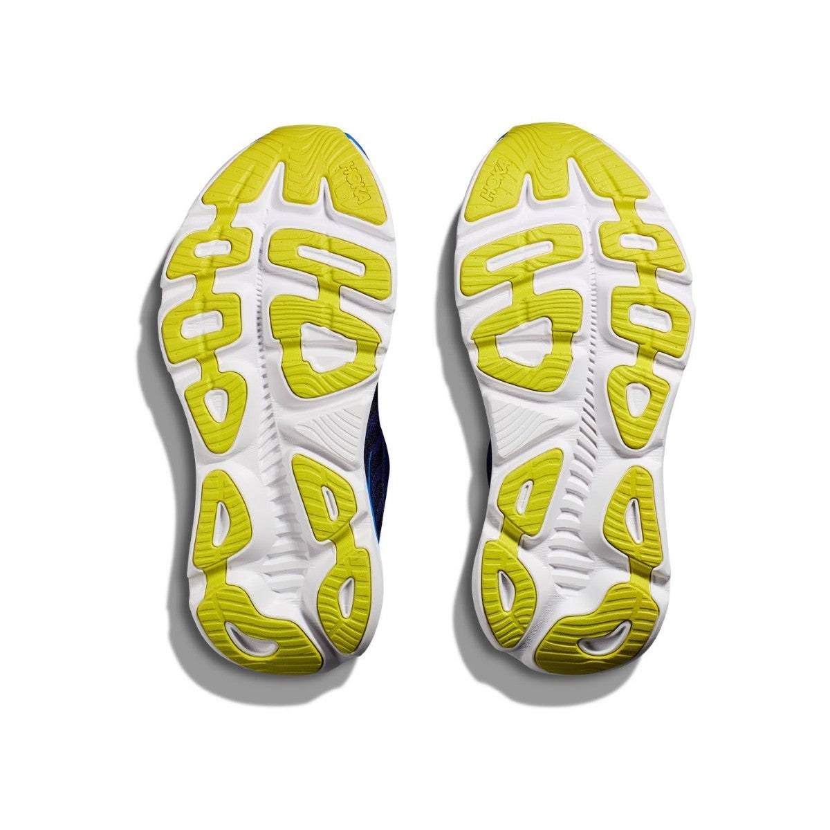 Hoka Gaviota 5 Running Shoe - Men's - Barley/Oat Milk/Bellwether Blue/Evening Sky/Black/Electric Cobalt/Black/White/Downpour/