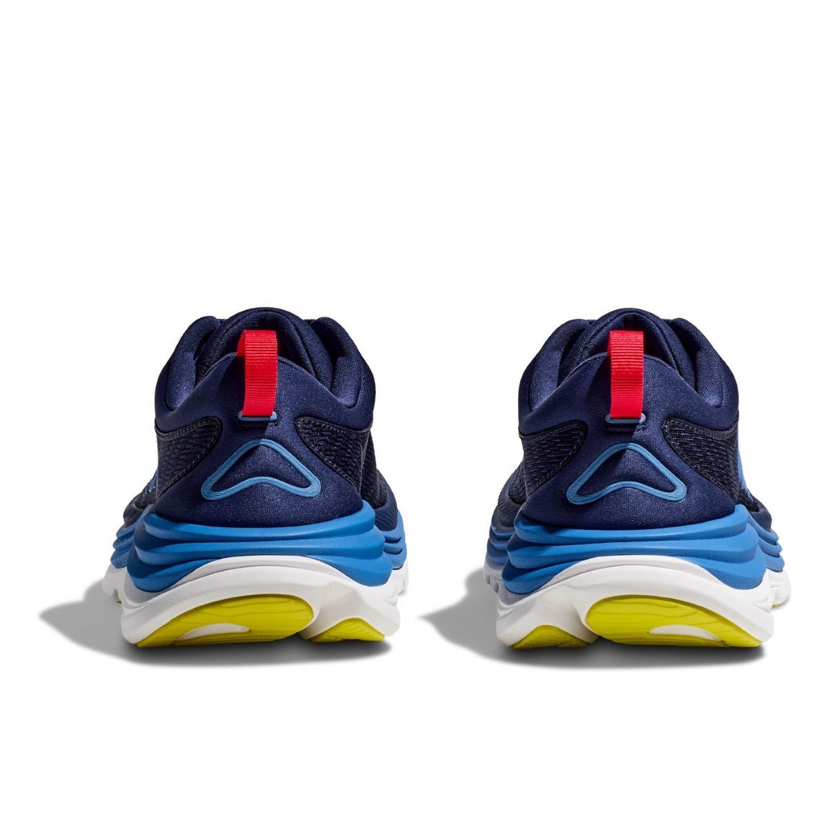 Hoka Gaviota 5 Running Shoe - Men's - Barley/Oat Milk/Bellwether Blue/Evening Sky/Black/Electric Cobalt/Black/White/Downpour/