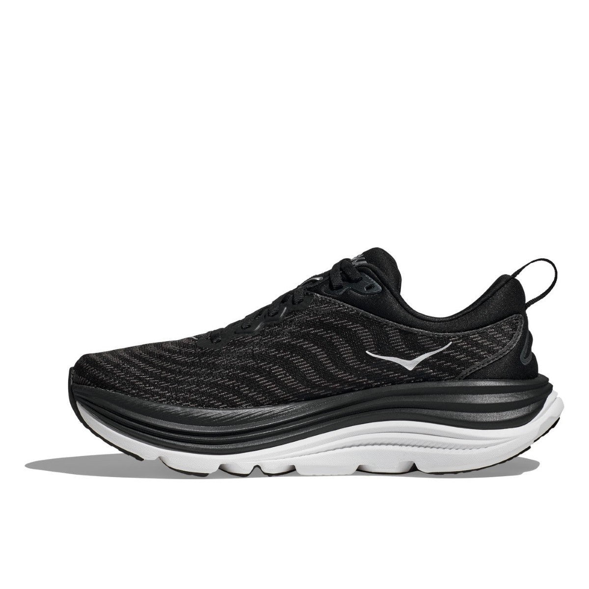 Hoka Gaviota 5 Running Shoe - Men's - Barley/Oat Milk/Bellwether Blue/Evening Sky/Black/Electric Cobalt/Black/White/Downpour/