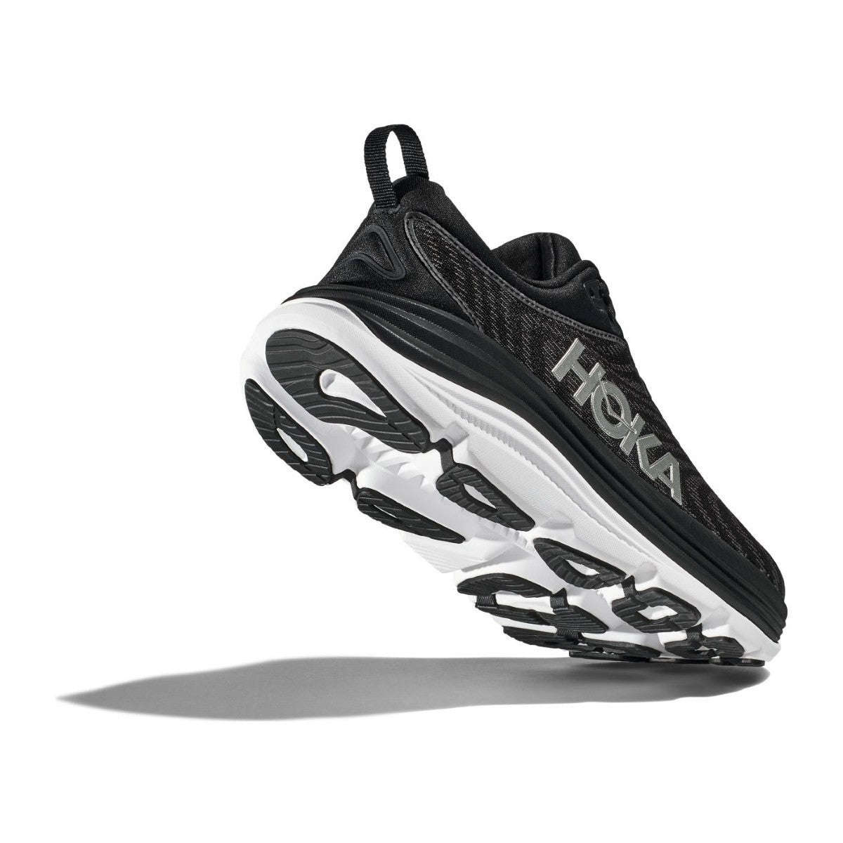 Hoka Gaviota 5 Running Shoe - Men's - Barley/Oat Milk/Bellwether Blue/Evening Sky/Black/Electric Cobalt/Black/White/Downpour/