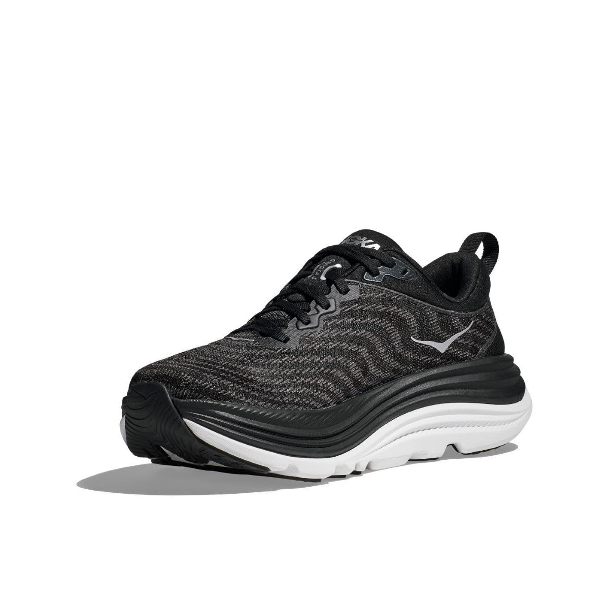 Hoka Gaviota 5 Running Shoe - Men's - Barley/Oat Milk/Bellwether Blue/Evening Sky/Black/Electric Cobalt/Black/White/Downpour/