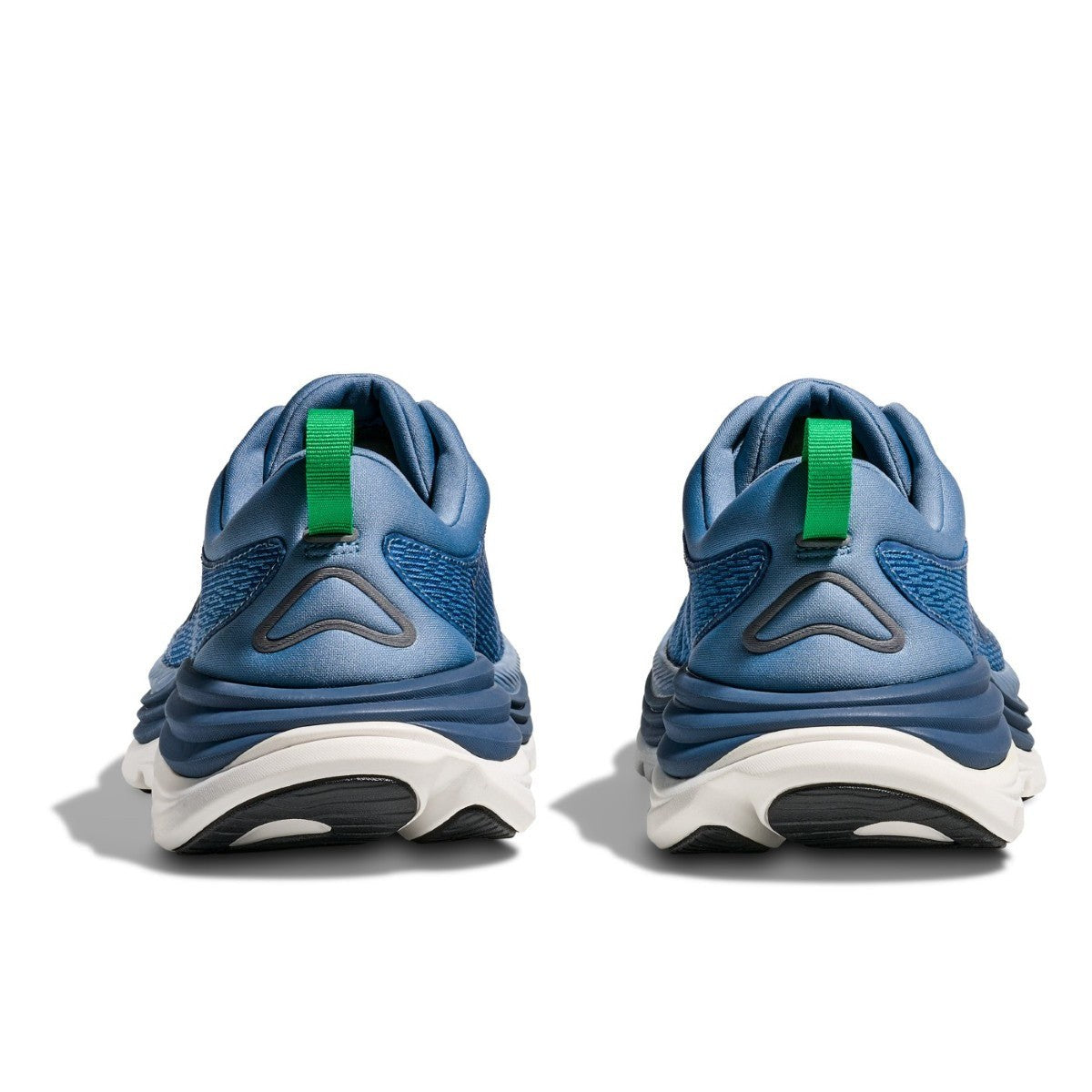 Hoka Gaviota 5 Running Shoe - Men's - Barley/Oat Milk/Bellwether Blue/Evening Sky/Black/Electric Cobalt/Black/White/Downpour/
