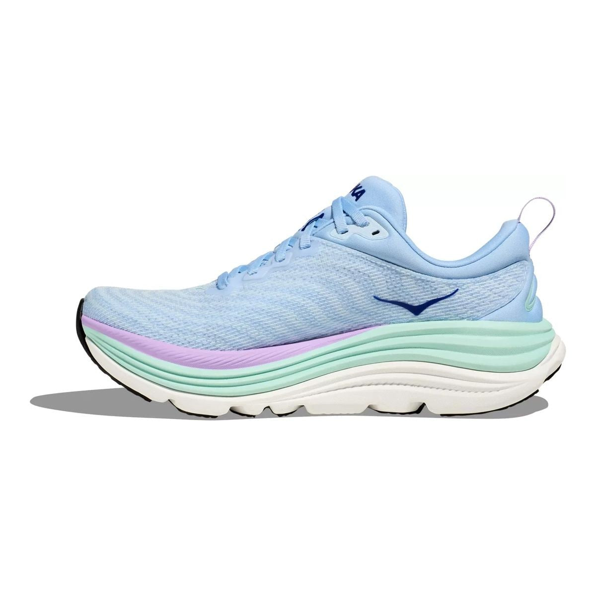 Hoka Gaviota 5 Running Shoe ¨C Women's - Anchor/Grapefruit/Black/White/Sea Ice/Pink Twilight/Snow Melt/Cielo Blue/Alpine Blue