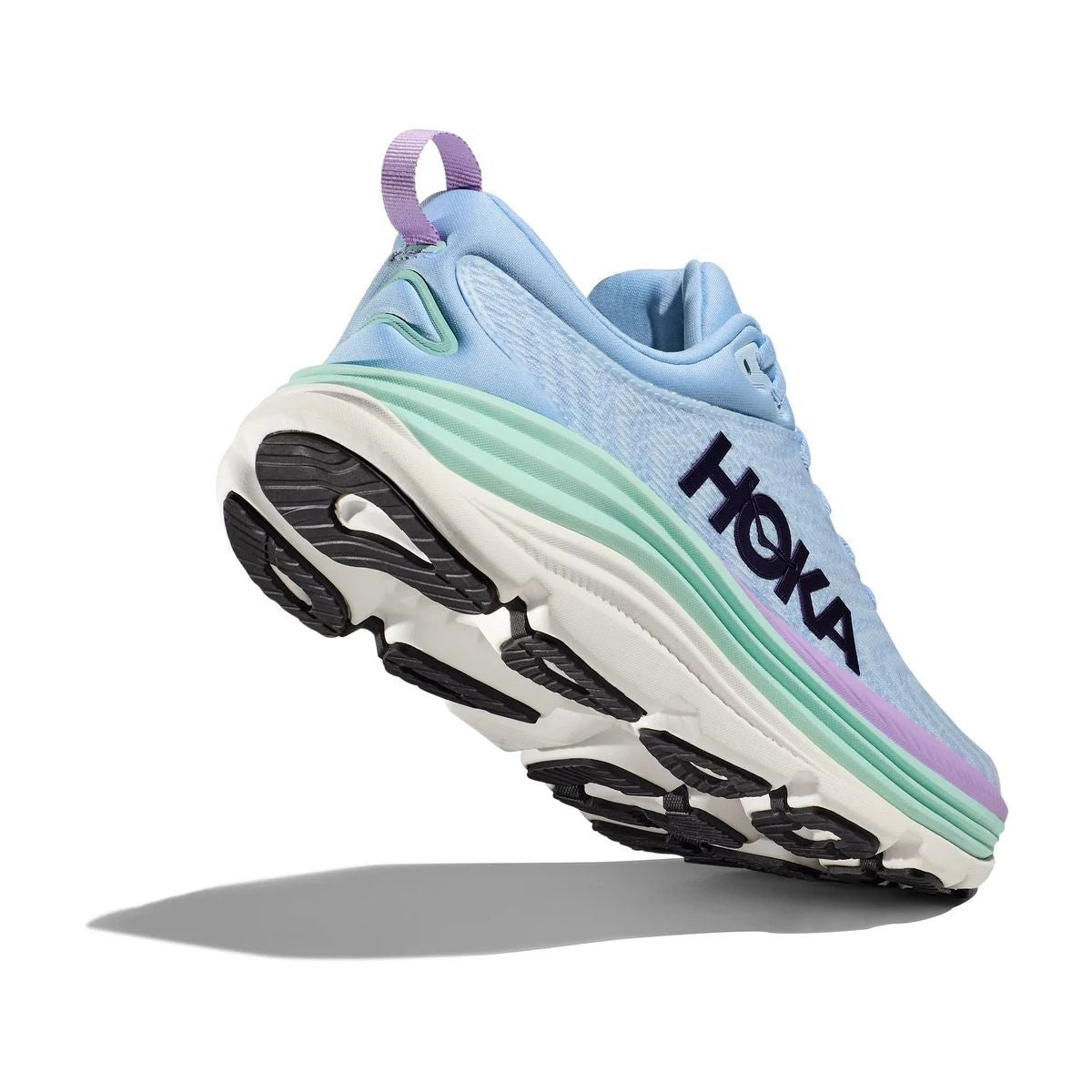 Hoka Gaviota 5 Running Shoe ¨C Women's - Anchor/Grapefruit/Black/White/Sea Ice/Pink Twilight/Snow Melt/Cielo Blue/Alpine Blue