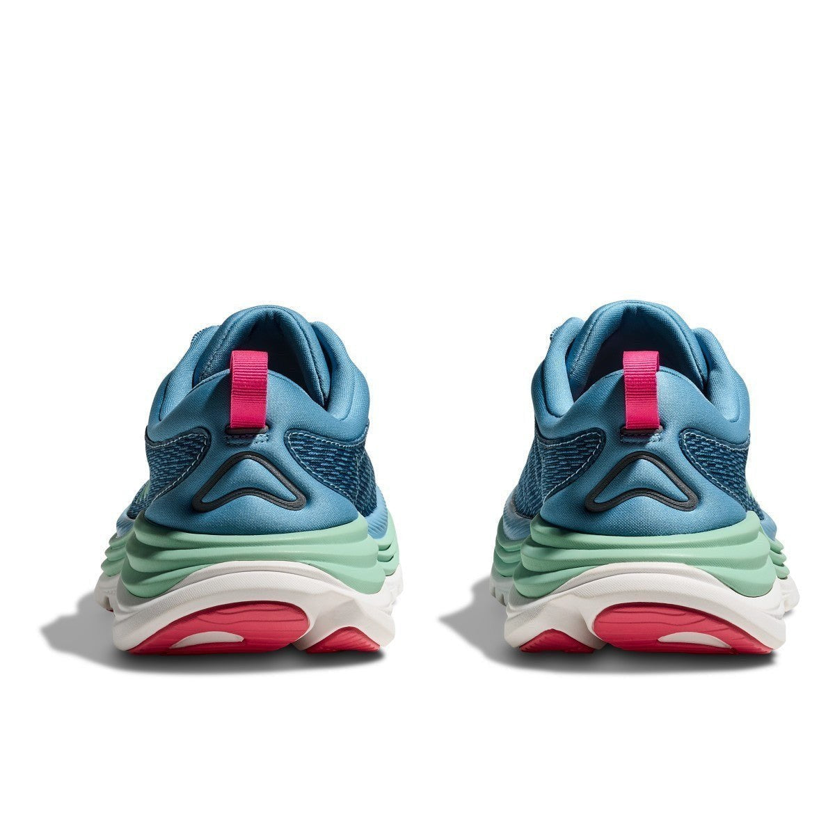 Hoka Gaviota 5 Running Shoe ¨C Women's - Anchor/Grapefruit/Black/White/Sea Ice/Pink Twilight/Snow Melt/Cielo Blue/Alpine Blue