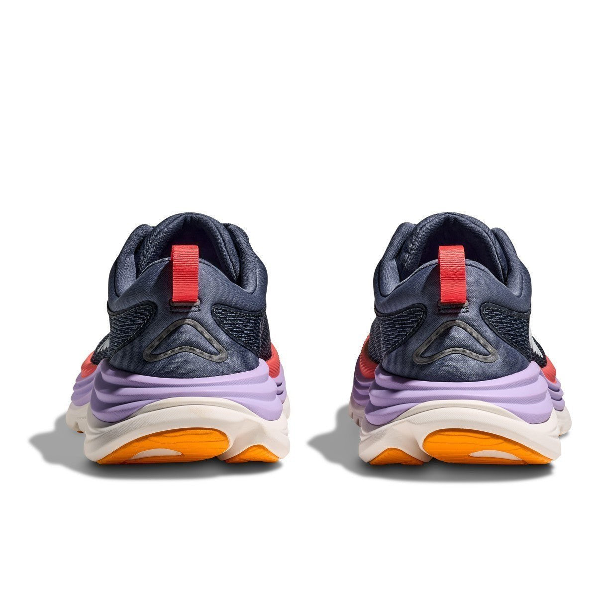 Hoka Gaviota 5 Running Shoe ¨C Women's - Anchor/Grapefruit/Black/White/Sea Ice/Pink Twilight/Snow Melt/Cielo Blue/Alpine Blue