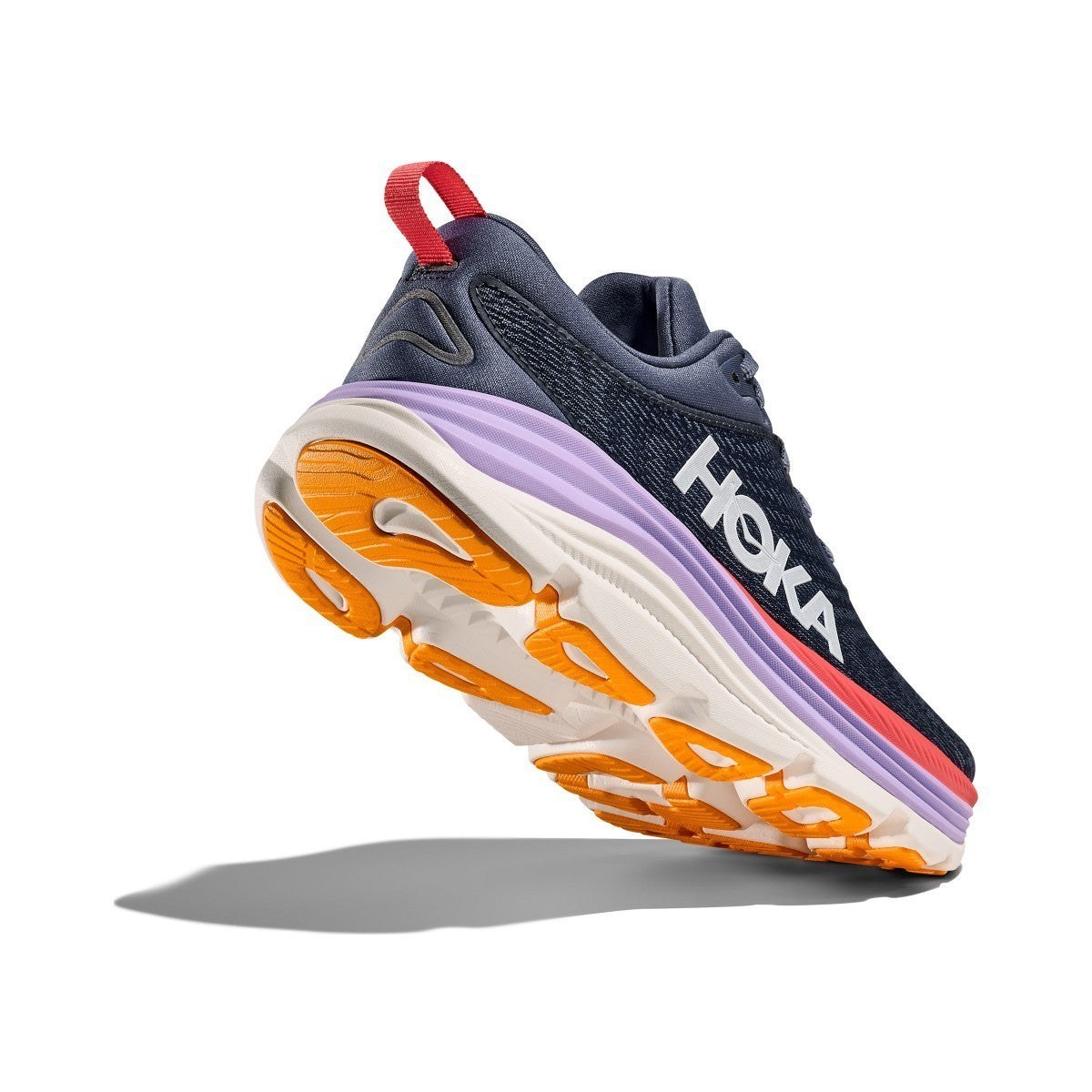 Hoka Gaviota 5 Running Shoe ¨C Women's - Anchor/Grapefruit/Black/White/Sea Ice/Pink Twilight/Snow Melt/Cielo Blue/Alpine Blue