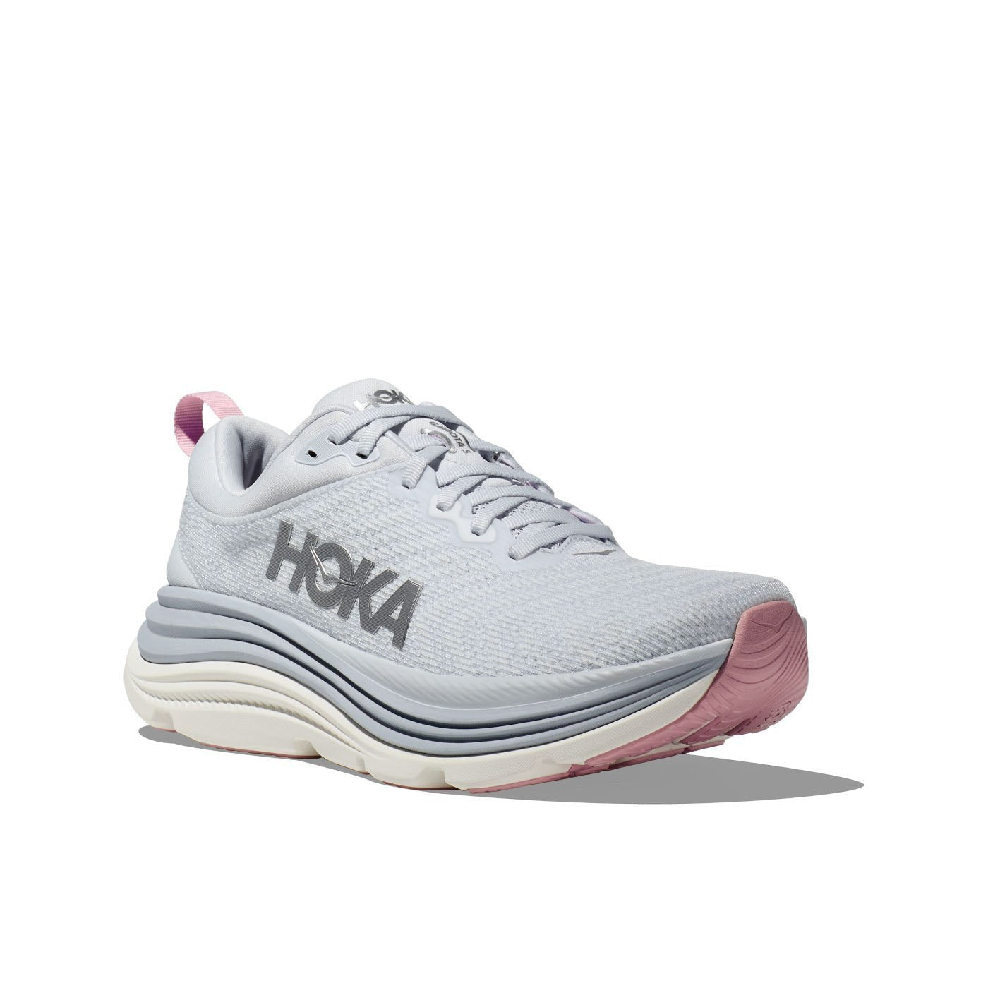 Hoka Gaviota 5 Running Shoe ¨C Women's - Anchor/Grapefruit/Black/White/Sea Ice/Pink Twilight/Snow Melt/Cielo Blue/Alpine Blue
