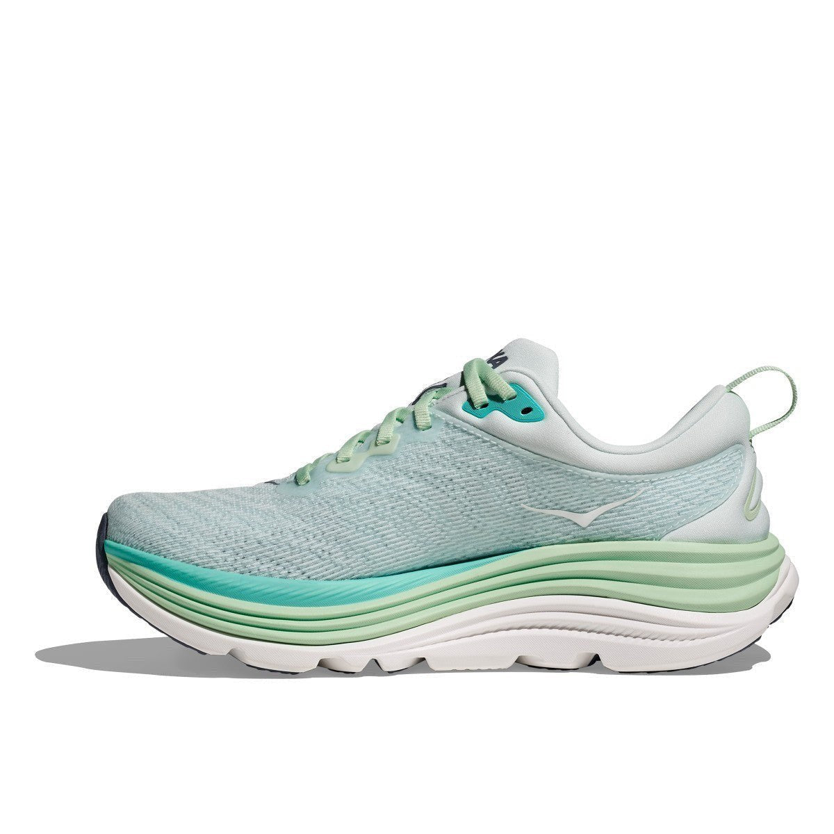 Hoka Gaviota 5 Running Shoe ¨C Women's - Anchor/Grapefruit/Black/White/Sea Ice/Pink Twilight/Snow Melt/Cielo Blue/Alpine Blue
