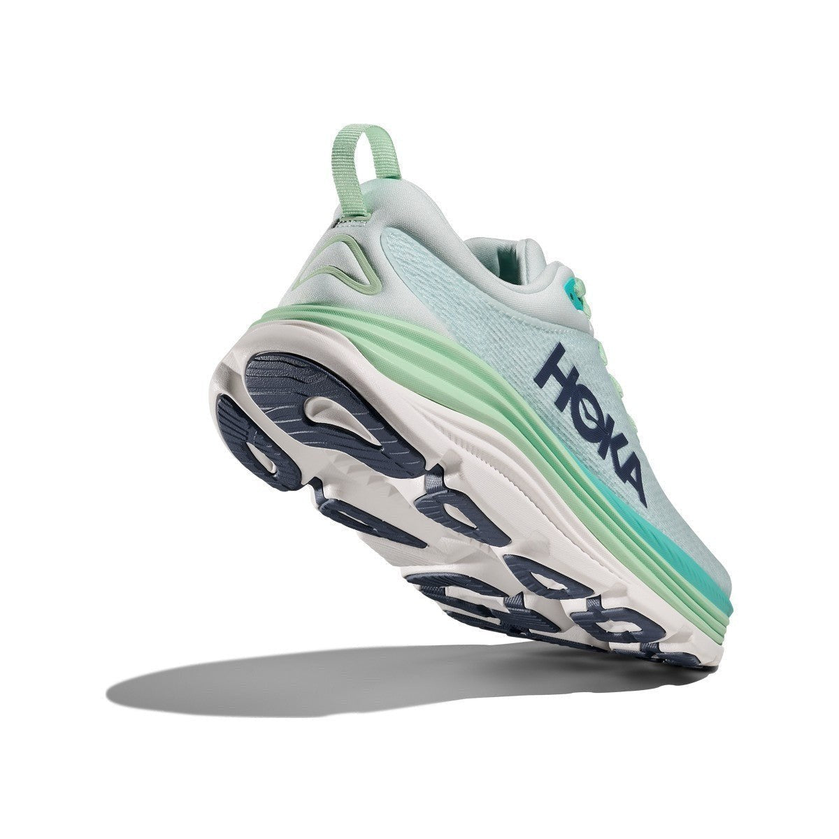 Hoka Gaviota 5 Running Shoe ¨C Women's - Anchor/Grapefruit/Black/White/Sea Ice/Pink Twilight/Snow Melt/Cielo Blue/Alpine Blue