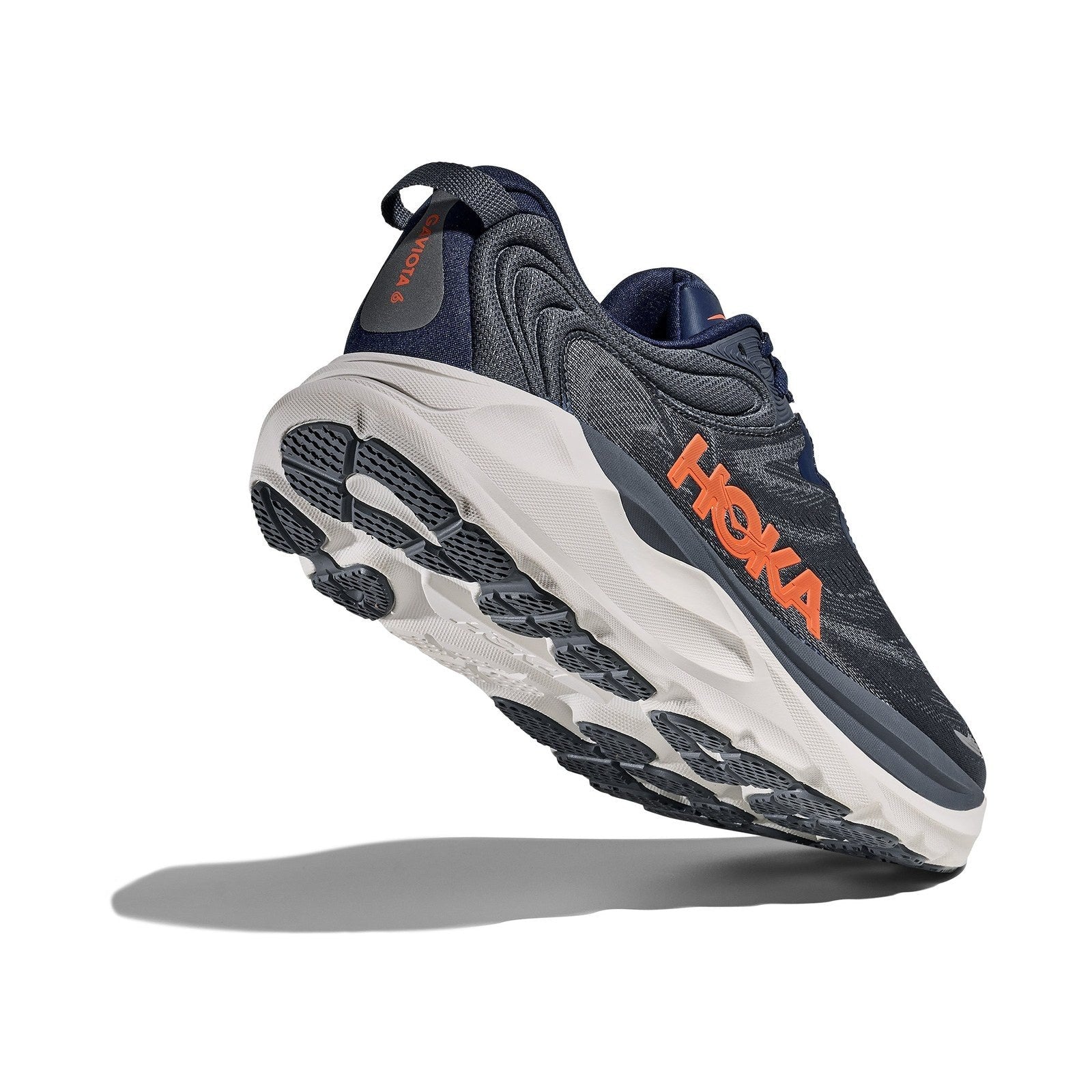 Hoka Gaviota 6 Running Shoe ¨C Men's - Midnight Blue/Faded Navy/Stellar Grey/Stardust/Black/White - 16