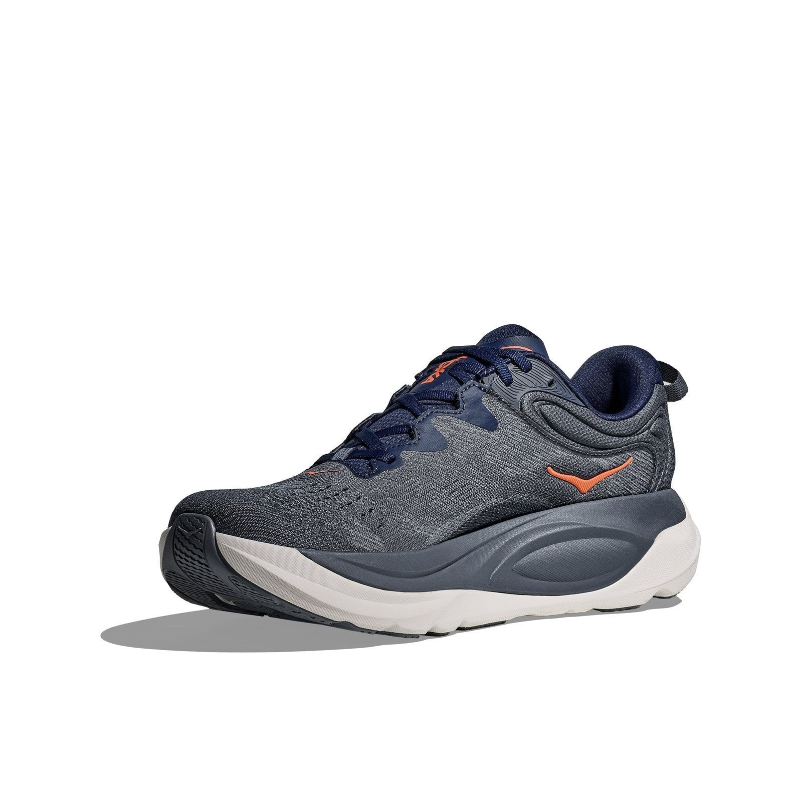 Hoka Gaviota 6 Running Shoe ¨C Men's - Midnight Blue/Faded Navy/Stellar Grey/Stardust/Black/White - 15