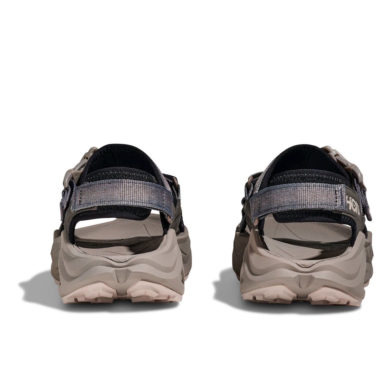 Hoka Infini Hike TC Hiking Sandal ¨C Men's - Black/Cement - 5