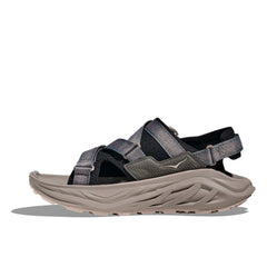 Hoka Infini Hike TC Hiking Sandal ¨C Men's - Black/Cement - 2