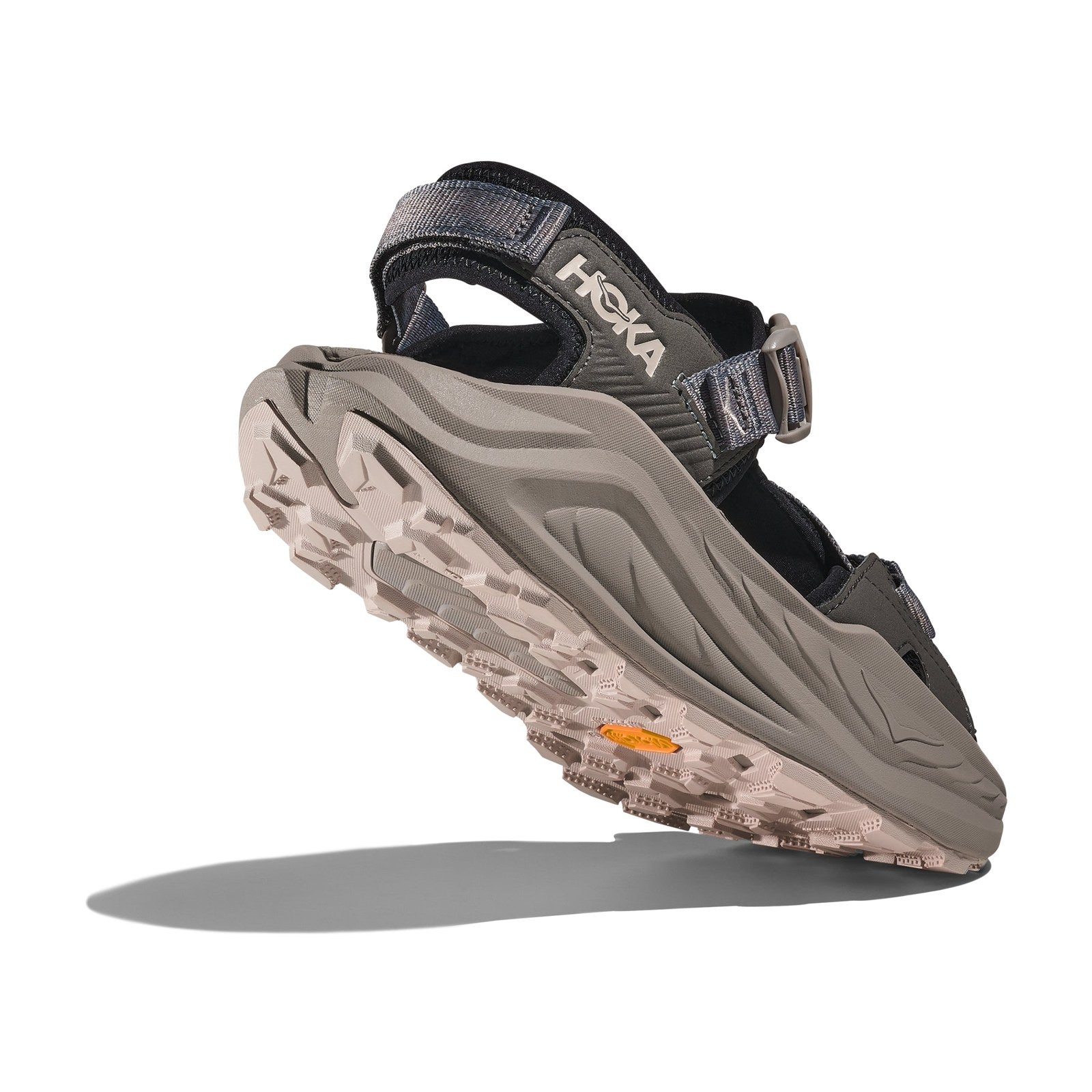 Hoka Infini Hike TC Hiking Sandal ¨C Men's - Black/Cement - 8