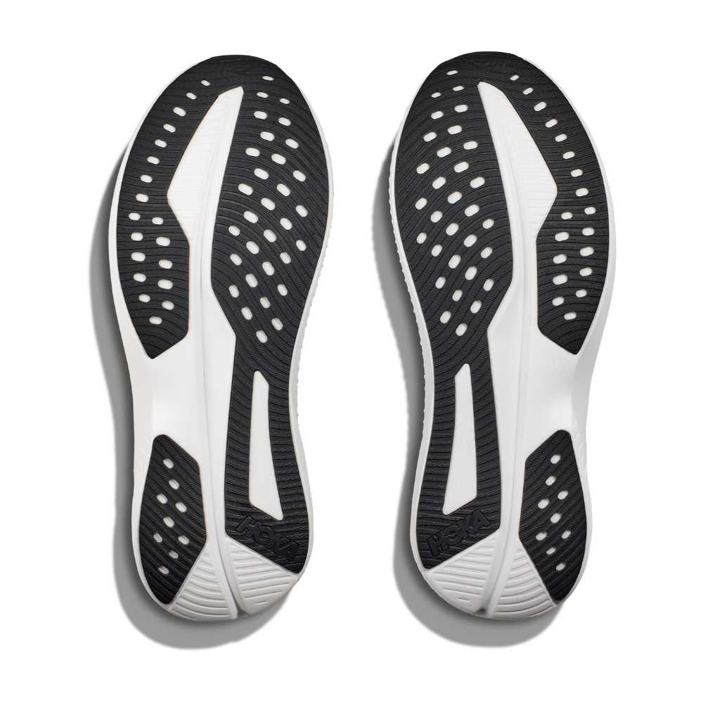 Hoka Mach 6 Running Shoe ¨C Men's - Black/White/Clear Sea/Sea Water/Frost/Starlight Glow/White/Nimbus Cloud/White/Skyward Blu