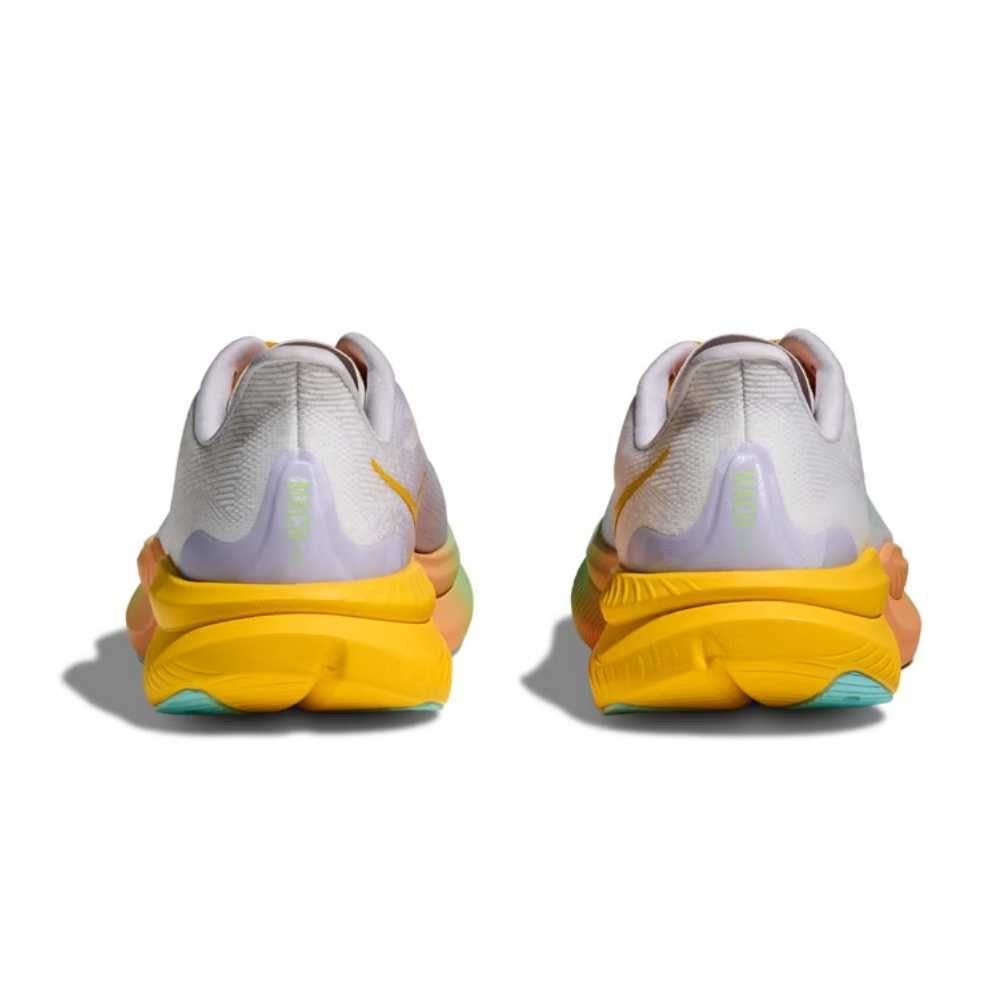 Hoka Mach 6 Running Shoe ¨C Men's - Black/White/Clear Sea/Sea Water/Frost/Starlight Glow/White/Nimbus Cloud/White/Skyward Blu