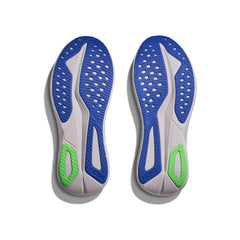 Hoka Mach 7 Running Shoe ¨C Men's - Ash Grey/Cobalt Blue - 4