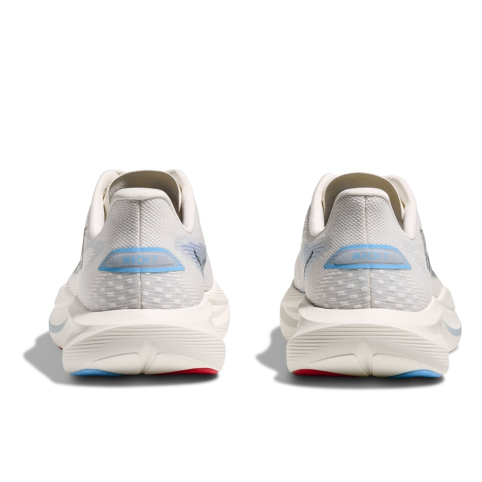 Hoka Mach 7 Running Shoe ¨C Women's - Alabaster/Soaring Blue/Frost/Neon Yuzu - 8