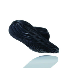 Hoka Ora Recovery Flip Sandal ¨C Men's - Black/Dark Gull Gray - 2