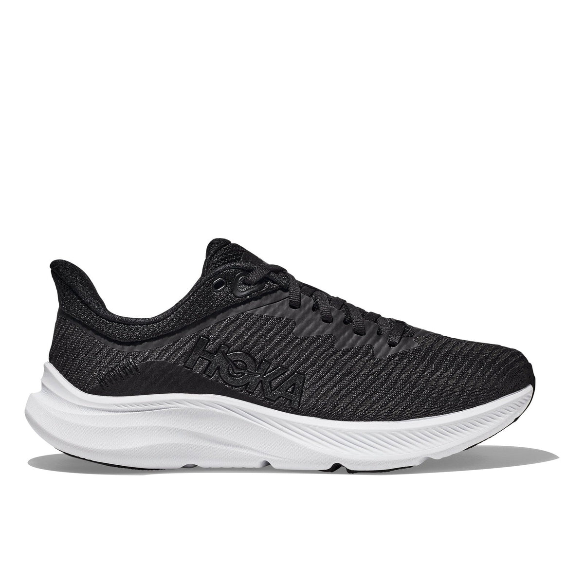 Hoka Solimar Running Shoe ¨C Women's - Black/White/Grout/Cerise/Illusion/Ether/White/Tundra Blue - 26