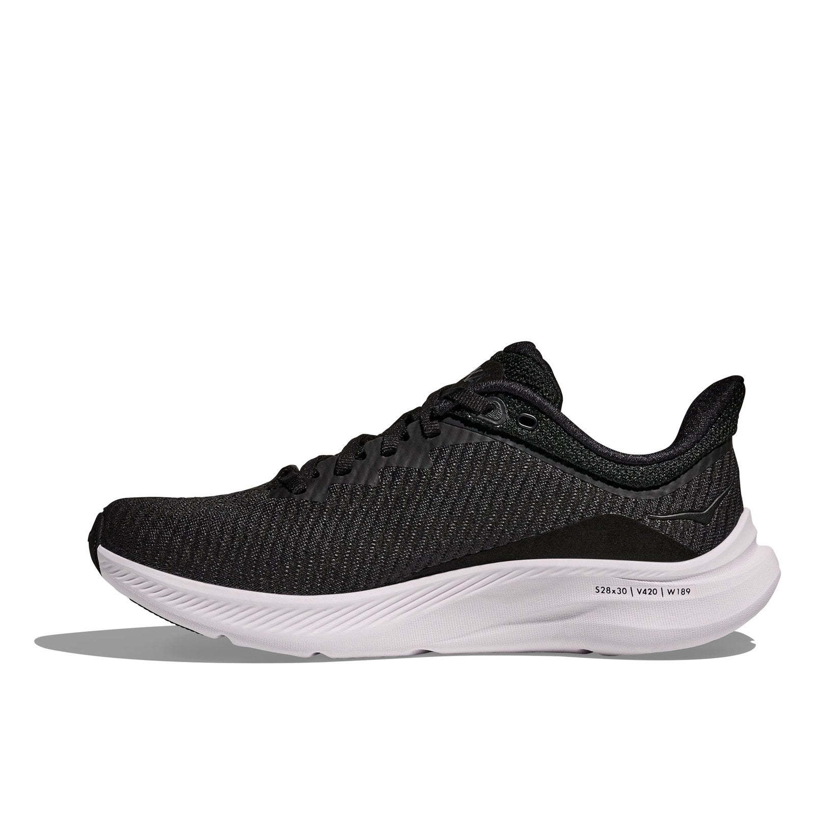Hoka Solimar Running Shoe ¨C Women's - Black/White/Grout/Cerise/Illusion/Ether/White/Tundra Blue - 2