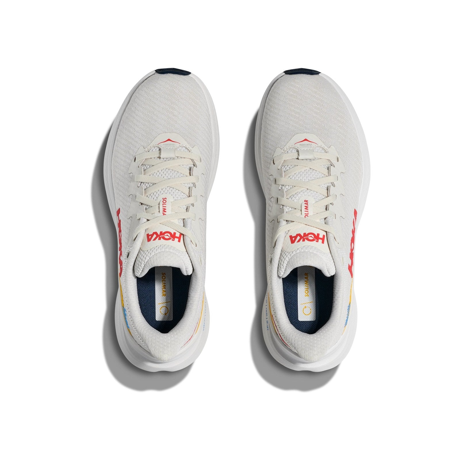 Hoka Solimar Running Shoe ¨C Women's - Black/White/Grout/Cerise/Illusion/Ether/White/Tundra Blue - 11