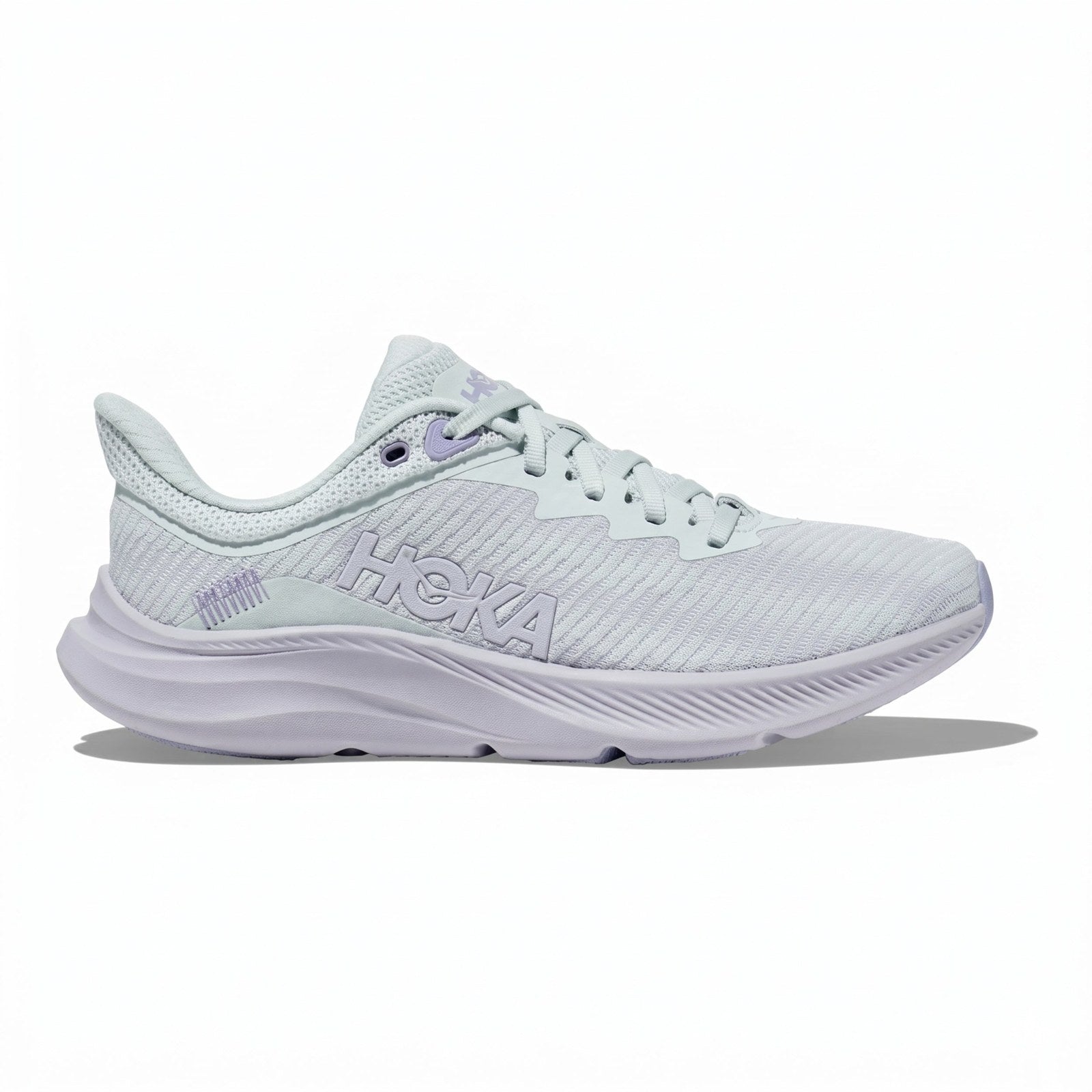 Hoka Solimar Running Shoe ¨C Women's - Black/White/Grout/Cerise/Illusion/Ether/White/Tundra Blue - 17
