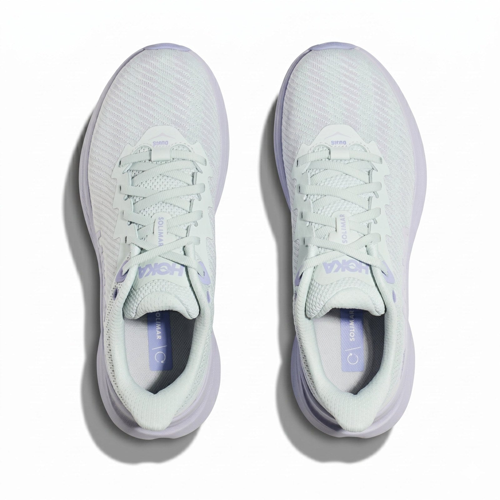Hoka Solimar Running Shoe ¨C Women's - Black/White/Grout/Cerise/Illusion/Ether/White/Tundra Blue - 19