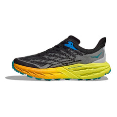 Hoka Speedgoat 5 Running Shoe ¨C Men's - Black/Evening Primrose - 2