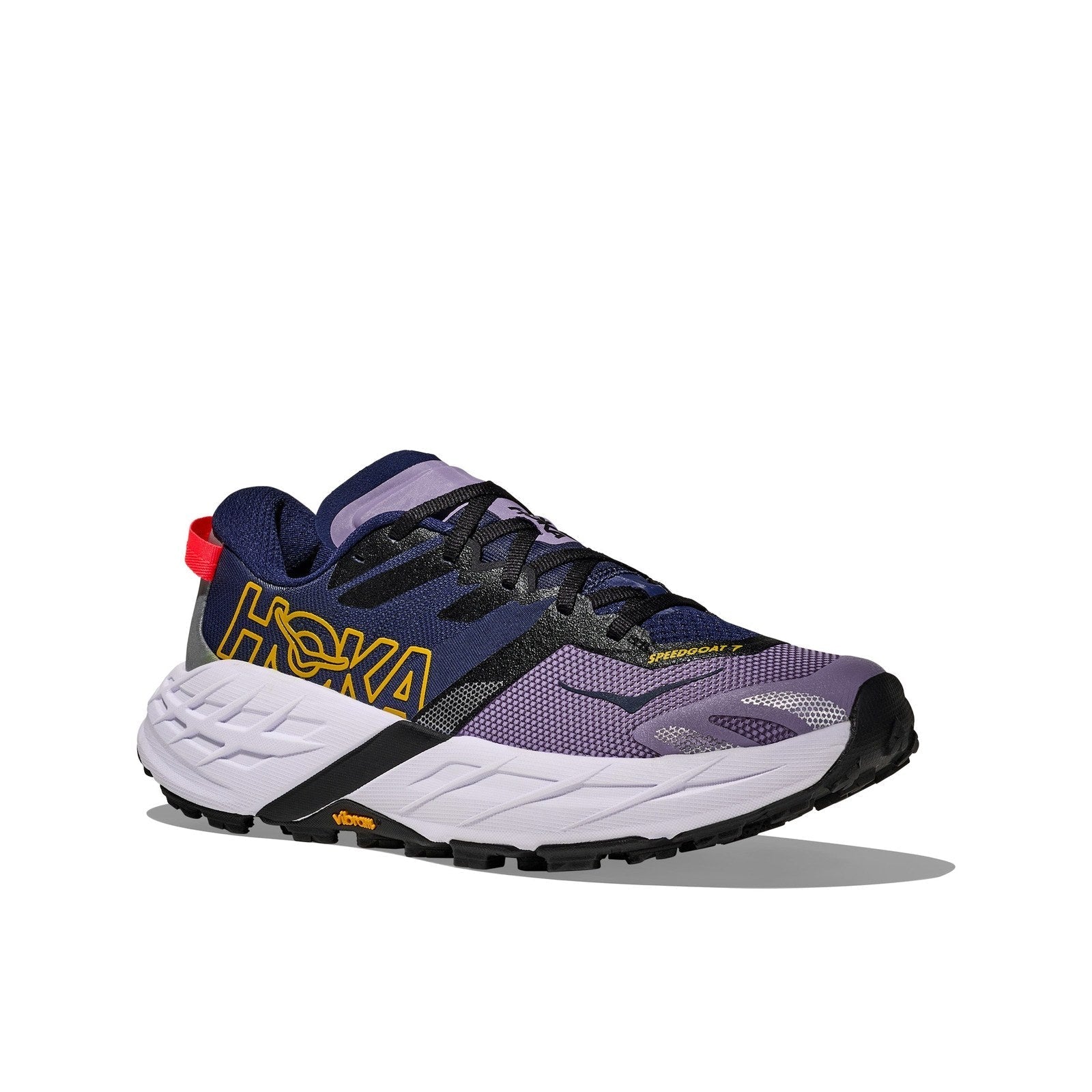 Hoka Speedgoat 7 Running Shoe ¨C Women's - Berry Jam/Starlight Glow - 5