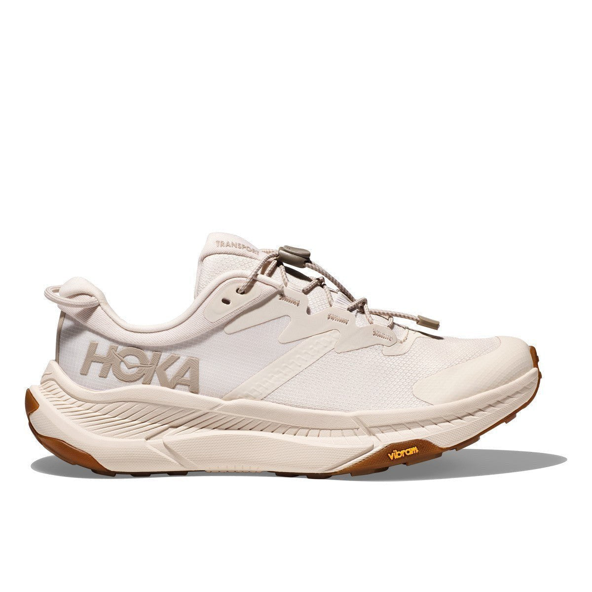 Hoka Transport Running Shoe ¨C Women's - Cosmic Grey/Silver/Cosmic Pearl/Oat Milk/Cosmic Pearl/Oat Milk 8.5/Cosmic Pearl/Oat 