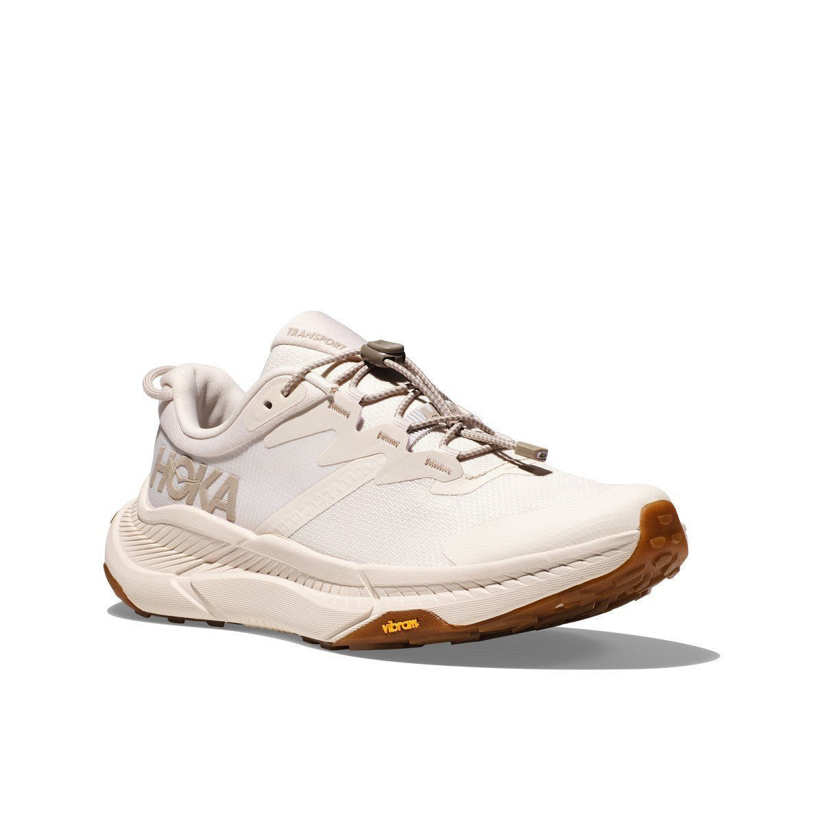 Hoka Transport Running Shoe ¨C Women's - Cosmic Grey/Silver/Cosmic Pearl/Oat Milk/Cosmic Pearl/Oat Milk 8.5/Cosmic Pearl/Oat 